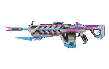 Arctic Calibration Devotion LMG Apex Legends Skin