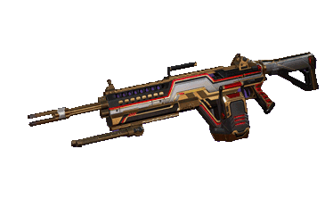 Blood Revolution Devotion LMG Apex Legends Skin