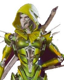 Chaotic Emerald Ash Apex Legends Skin