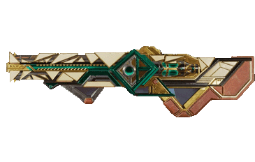 Emerald Abstraction HAVOC Rifle Apex Legends Skin