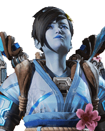 Frozen Blossom Valkyrie Apex Legends Skin