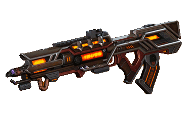 Molten Mayhem Flatline Apex Legends Skin