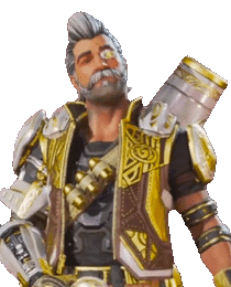 Old Gold Fuse Apex Legends Skin