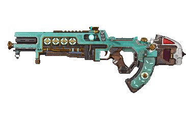 Teal Zeal VK-47 Flatline Apex Legends Skin