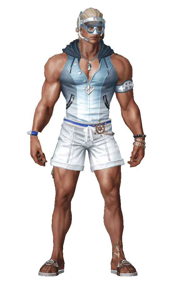 Beachside Couple Male Lost Ark Skin