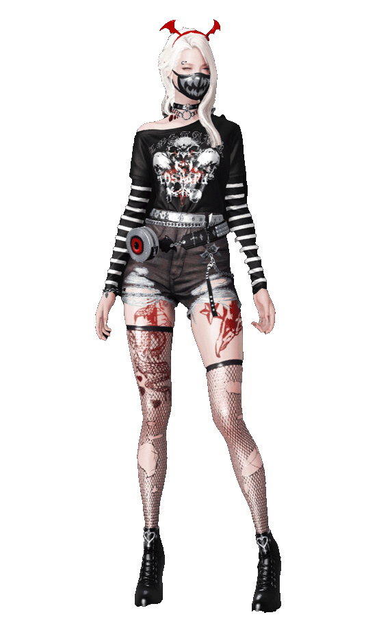 Fearful Hipster Female Lost Ark Skin