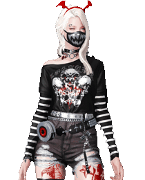 fearful hipster female Lost Ark Skin