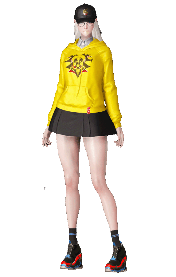 Magick Society Casual Wear Set B Female Lost Ark Skin