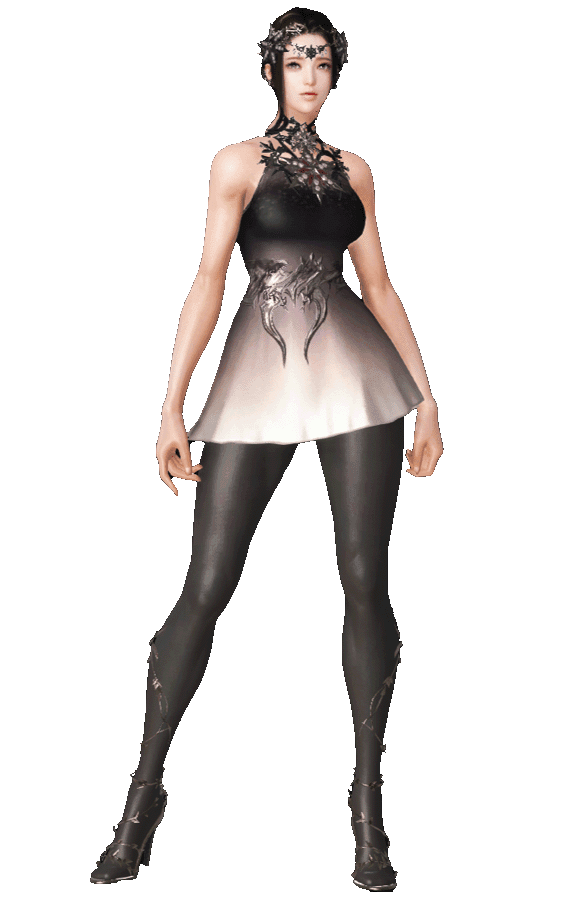 Midnight Winter Ball Female Lost Ark Skin