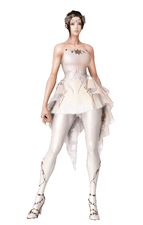 Snowflake Winter Ball Female Lost Ark Skin