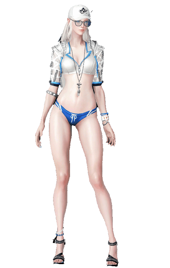 Summer Lovers Ver D Female Lost Ark Skin